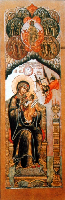 Icon of the Mother of God of “the Uncut Mount”, Tver, Russia